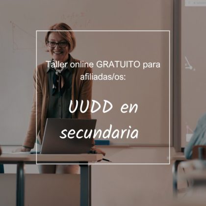 Taller: UUDD en Secundaria, como realizar una UUDD innovadora que sorprenda al tribunal. Diciembre 2024