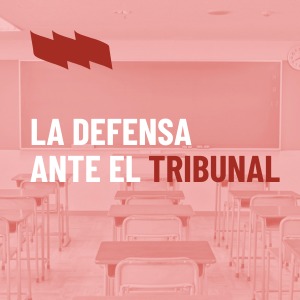 Taller: La defensa ante el Tribunal (Lunes 8 Mar a las 17:00 horas)